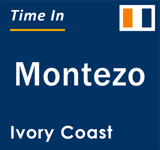 Current local time in Montezo, Ivory Coast