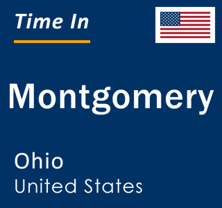 Current local time in Montgomery, Ohio, United States