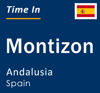 Current local time in Montizon, Andalusia, Spain