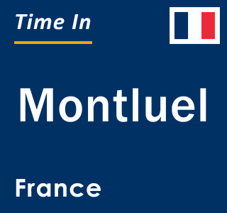 Current local time in Montluel, France