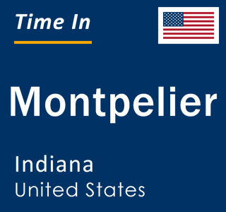 Current local time in Montpelier, Indiana, United States