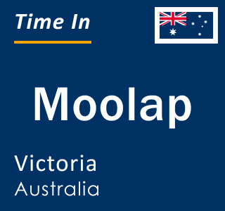 Current local time in Moolap, Victoria, Australia