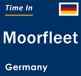 Current local time in Moorfleet, Germany