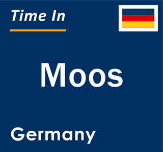 Current local time in Moos, Germany