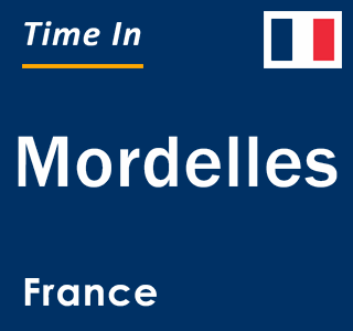 Current local time in Mordelles, France