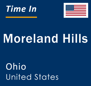 Current local time in Moreland Hills, Ohio, United States