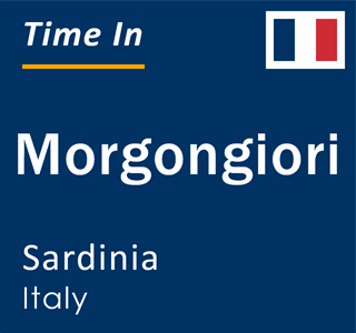 Current local time in Morgongiori, Sardinia, Italy