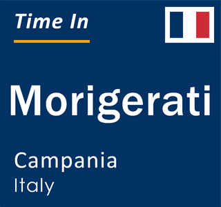 Current local time in Morigerati, Campania, Italy