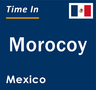 Current local time in Morocoy, Mexico