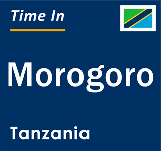 Current local time in Morogoro, Tanzania