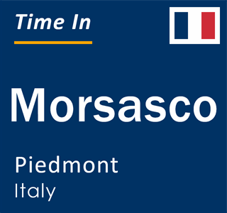 Current local time in Morsasco, Piedmont, Italy