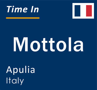 Current local time in Mottola, Apulia, Italy