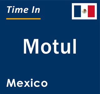 Current local time in Motul, Mexico