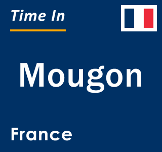 Current local time in Mougon, France