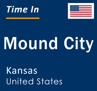 Current local time in Mound City, Kansas, United States