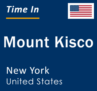 Current local time in Mount Kisco, New York, United States