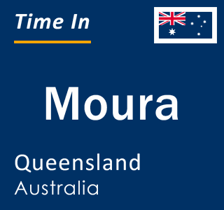 Current local time in Moura, Queensland, Australia