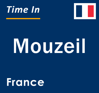 Current local time in Mouzeil, France