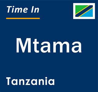 Current local time in Mtama, Tanzania