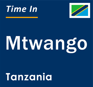 Current local time in Mtwango, Tanzania