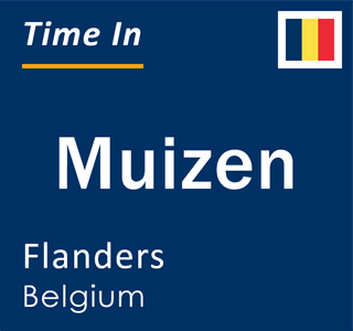 Current local time in Muizen, Flanders, Belgium