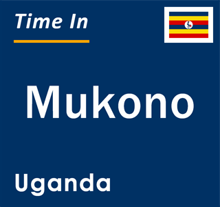 Current local time in Mukono, Uganda