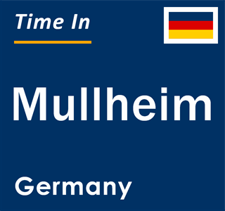 Current local time in Mullheim, Germany