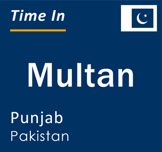 Current local time in Multan, Punjab, Pakistan