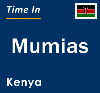 Current local time in Mumias, Kenya