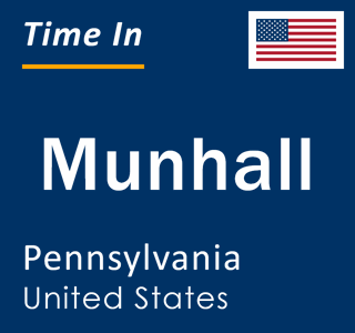 Current local time in Munhall, Pennsylvania, United States