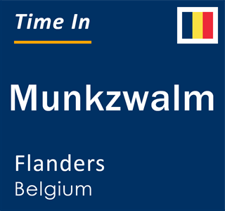 Current local time in Munkzwalm, Flanders, Belgium