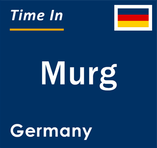 Current local time in Murg, Germany