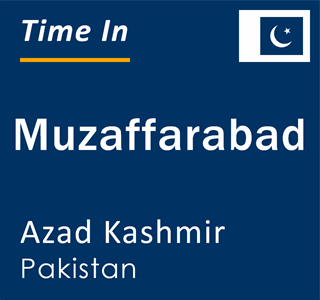 Current local time in Muzaffarabad, Azad Kashmir, Pakistan