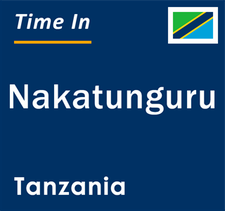 Current local time in Nakatunguru, Tanzania