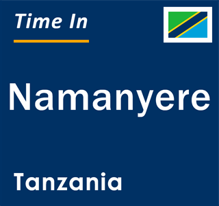 Current local time in Namanyere, Tanzania