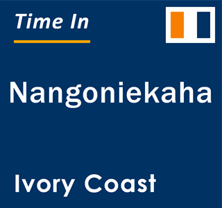 Current local time in Nangoniekaha, Ivory Coast