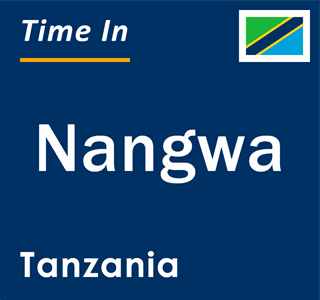 Current local time in Nangwa, Tanzania