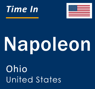 Current local time in Napoleon, Ohio, United States