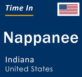 Current local time in Nappanee, Indiana, United States