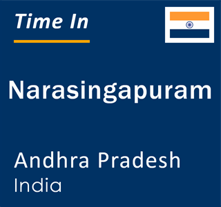 Current local time in Narasingapuram, Andhra Pradesh, India