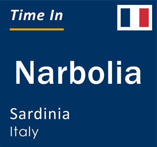 Current local time in Narbolia, Sardinia, Italy