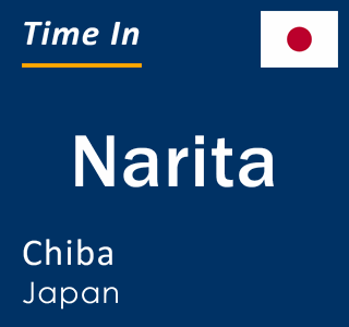 Current local time in Narita, Chiba, Japan