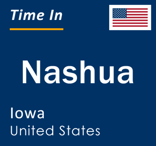 Current local time in Nashua, Iowa, United States