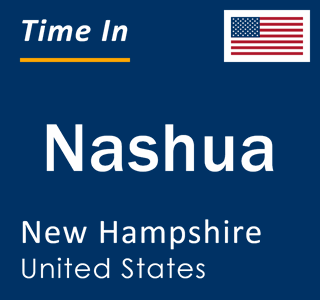 Current local time in Nashua, New Hampshire, United States