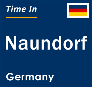 Current local time in Naundorf, Germany