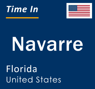 Current local time in Navarre, Florida, United States