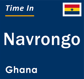 Current local time in Navrongo, Ghana