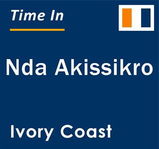 Current local time in Nda Akissikro, Ivory Coast