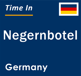 Current local time in Negernbotel, Germany