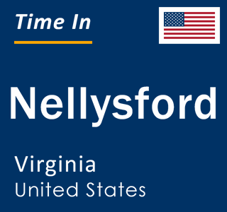 Current local time in Nellysford, Virginia, United States